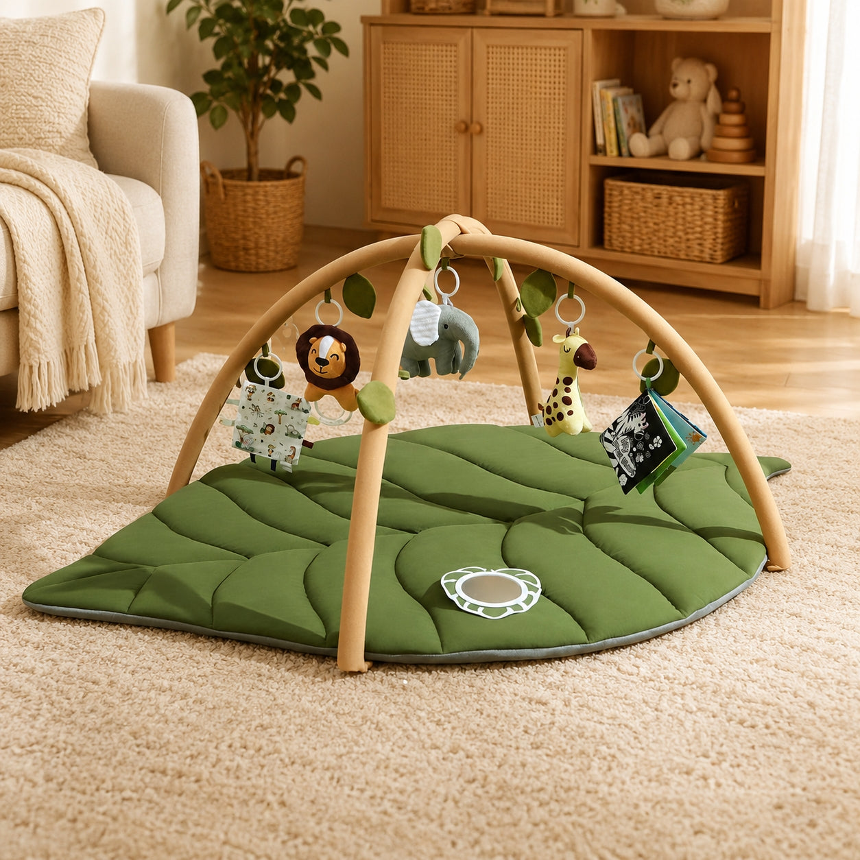 Thryvida Baby Play Gym & Activity Mat